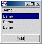 Lightweight demo application